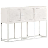 Vidaxl dressoir 115x30x76 cm massief mangohout