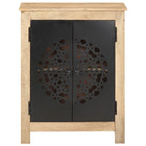 Vidaxl dressoir 60x35x75 cm massief mangohout