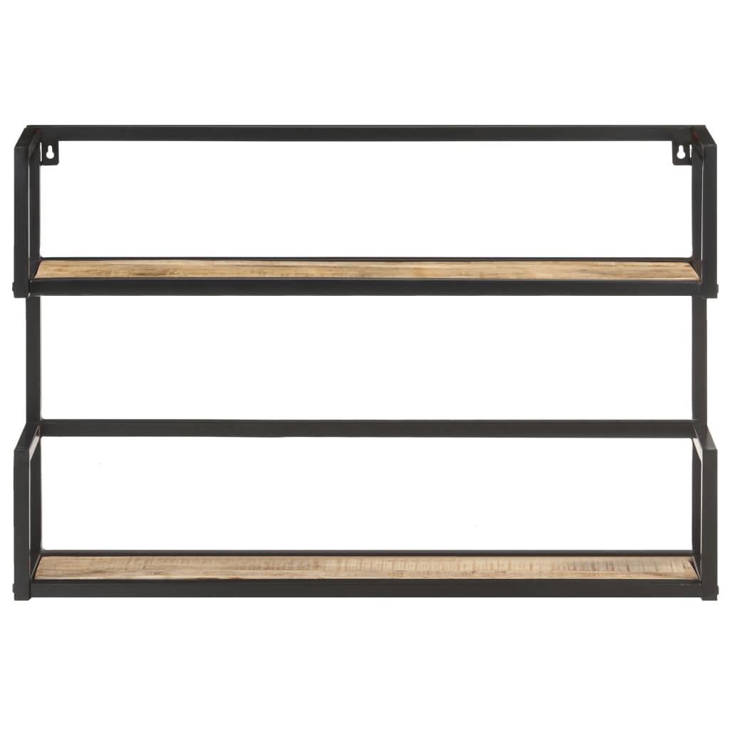 Vidaxl wandrek 60x20x60 cm ruw mangohout