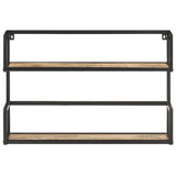 Vidaxl wandrek 60x20x60 cm ruw mangohout