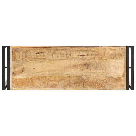 Vidaxl wandtafel 90x30x75 cm ruw mangohout