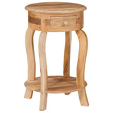 Vidaxl bijzettafel 37x37x61 cm massief mangohout