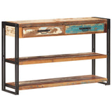 Vidaxl dressoir 120x30x75 cm massief gerecycled hout