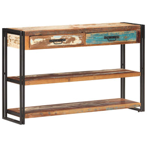 Vidaxl dressoir 120x30x75 cm massief gerecycled hout