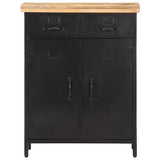 Vidaxl dressoir 60x30x76 cm ruw mangohout
