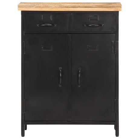 Vidaxl dressoir 60x30x76 cm ruw mangohout
