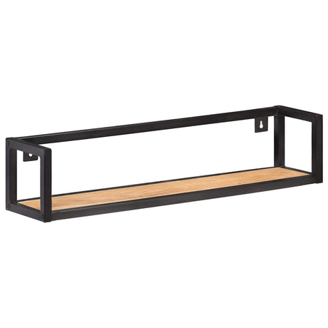 Vidaxl wandschappen 2 st 80 cm massief acaciahout