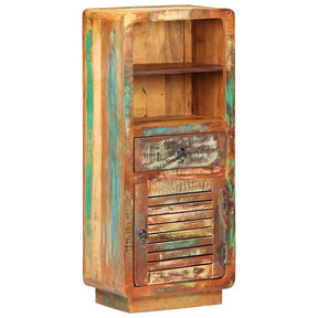 Vidaxl hoge kast 45x32x110 cm massief gerecycled hout