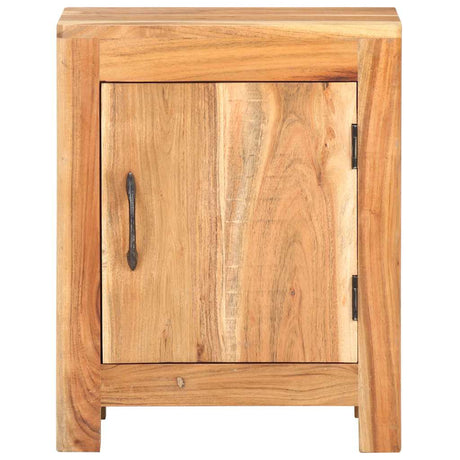 Vidaxl nachtkastje 40x30x50 cm massief acaciahout