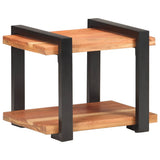 Vidaxl nachtkastje 50x40x40 cm massief acaciahout