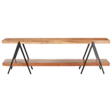 Vidaxl tv-meubel 160x40x50 cm massief acaciahout