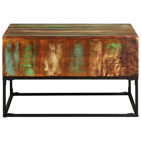 Vidaxl salontafel 68x68x41 cm massief gerecycled hout