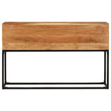 Vidaxl wandtafel 120x30x75 cm massief acaciahout