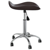 VidaXL Salonhocker Kunstleder braun