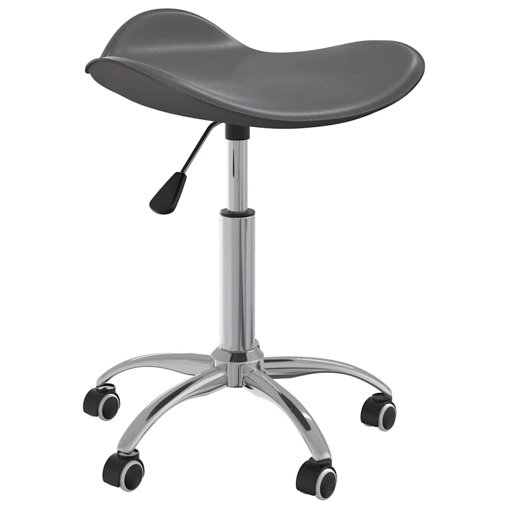 VidaXL Salonhocker Kunstleder grau