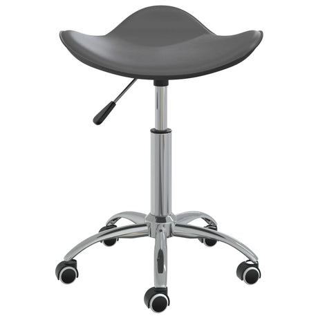 VidaXL Salonhocker Kunstleder grau