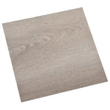 Vidaxl Dielen selbst -adhäsiv 55 ST 5,11 m² PVC Taupe