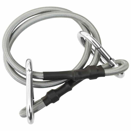 Vidaxxl Seile mit Karabiner 4 Stück Gummi