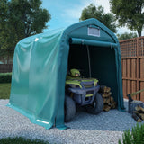 Vidaxl Garagenzelt 1,6x2,4 m PVC Grün