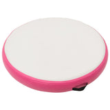 Vidaxl Gymnastics Matte mit Pumpen aufblasbar 100x100x10 cm PVC Pink