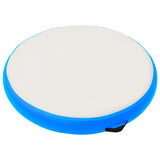 Vidaxx Gymnastikmatte mit Pumpe aufblasbar 100x100x10 cm PVC blau