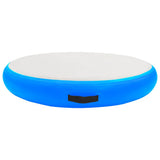 Vidaxx Gymnastikmatte mit Pumpe aufblasbar 100x100x10 cm PVC blau