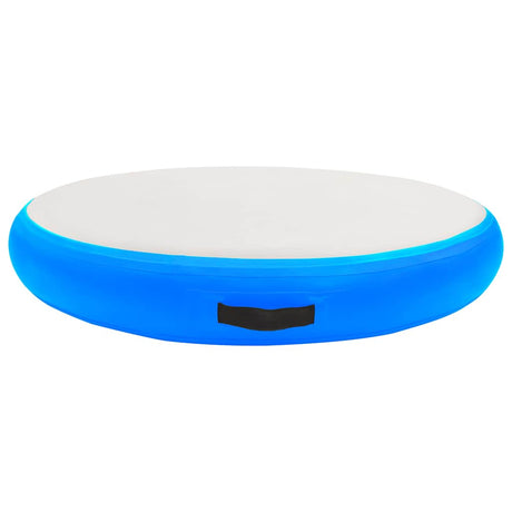 Vidaxl Gymnastics Matte mit Pumpen aufblasbar 100x100x10 cm PVC Blau