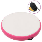 Vidaxl Gymnastics Matte mit Pumpen aufblasbar 100x100x15 cm PVC Pink