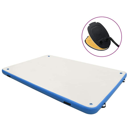 Vidaxl leicht aufblasbar 200x150x15 cm blau und weiß