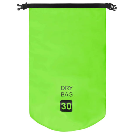 Vidaxl drybag 30 l pvc groen