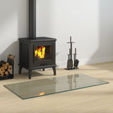 Vidaxx Glasplattenkamin rechteckig 100x50 cm