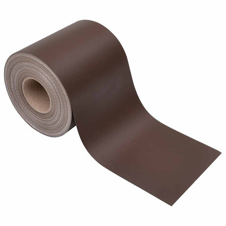 Vidaxl privacystrip 70x0,19 m pvc bruin
