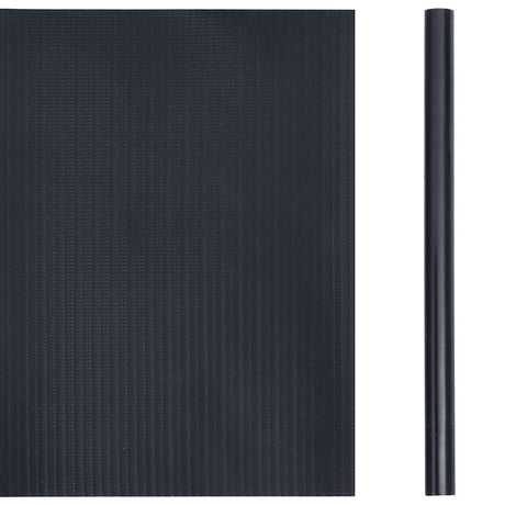 Vidaxl Garden Screen 35x0.19 M PVC Matte Dunkelgrau