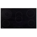 Vidaxl Keramik -Kochfeld 5 Kochzonen Touch Control 8500 W 77 cm