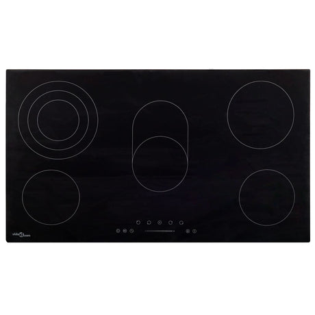 Vidaxl Keramik -Kochfeld 5 Kochzonen Touch Control 8500 W 77 cm
