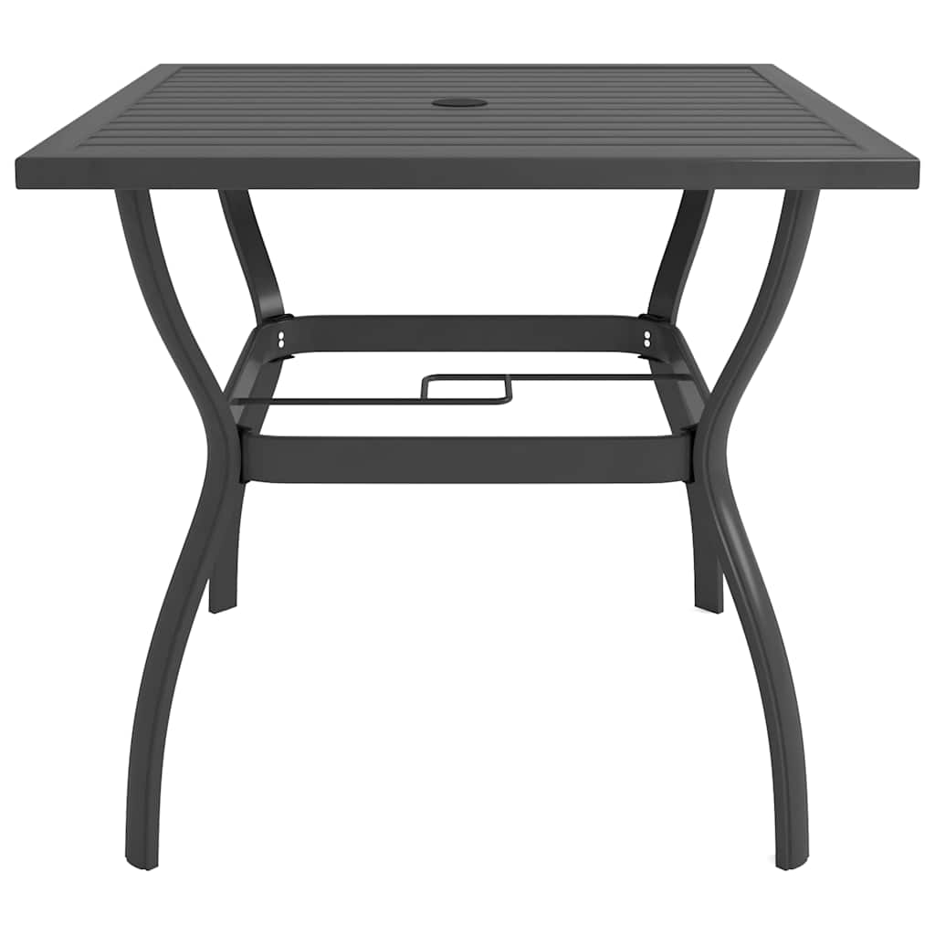 Vidaxl tuintafel 81,5x81,5x72 cm staal antraciet