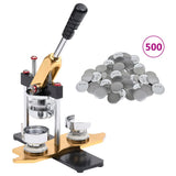 VIDAXL -Taste Maschine mit dem Mittagessen mit 500 -St -Taste 58 mm