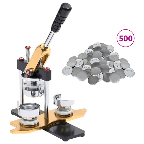 VIDAXL -Taste Maschine mit dem Mittagessen mit 500 -St -Taste 58 mm