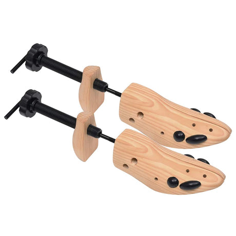 Vidaxl-Schuhspanner 2 Paare der Größe 41-46 Festkiefer