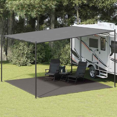 Vidaxx Zeltteppich 400x400 cm Anthrazit