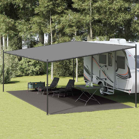 Vidaxx Zeltteppich 400x600 cm Anthrazit