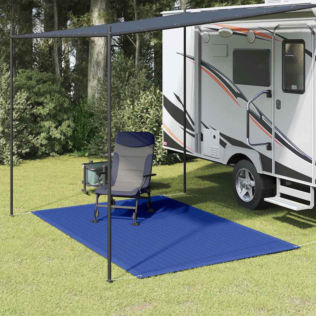 Vidaxl Zelt Teppich 250x300 cm blau