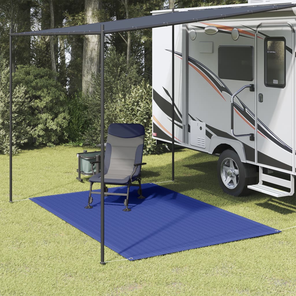 Vidaxl Zelt Teppich 250x300 cm blau
