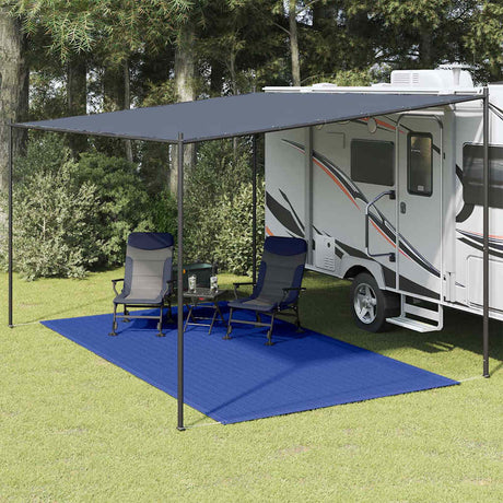 Vidaxl Zelt Teppich 250x400 cm Blau