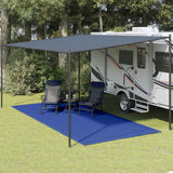 Vidaxl Zelt Teppich 250x600 cm HDPE Blau