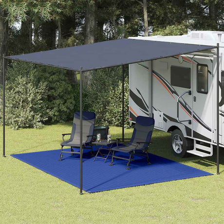 Vidaxl tenttapijt 300x400 cm hdpe blauw