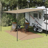 Vidaxl Zelt Teppich 250x350 cm Taupe