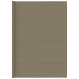 Vidaxl Zelt Teppich 300x500 cm Taupe