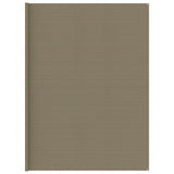 Vidaxl Zelt Teppich 400x600 cm Taupe