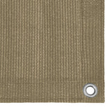 Vidaxl -Zelt -Tennis 400x800 cm HDPE Taupe